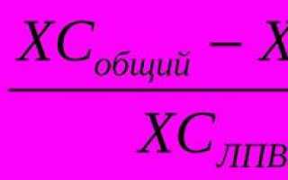 Что такое коэффициент атерогенности?